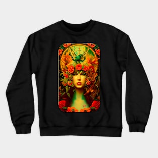 Vintage portrait art Crewneck Sweatshirt